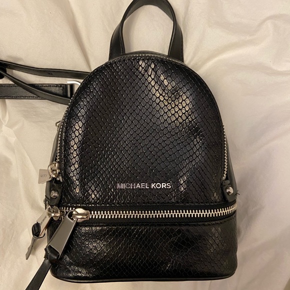 Michael Kors Handbags - Michael Kors Rhea Mini Backpack